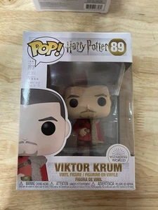 Funko Pop Harry Potters Wizarding World Victor Krum #89 With Protector - Picture 1 of 5