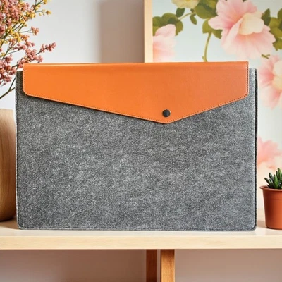 Custodia in feltro universale 15 pollici per laptop MacBook notebook tablet cover - Immagine 1 di 4