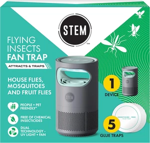 Ventilador trampa para insectos voladores interiores con luz UV - Kit de inicio - Imagen 1 de 11