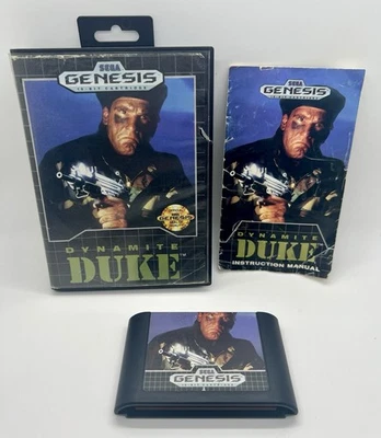 Dynamite Duke (Sega Genesis, 1990) Completo y Probado Foto 1 de 4