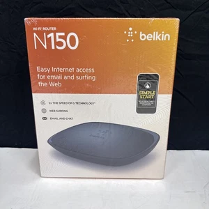 Belkin N150 WLAN Router 150Mbps 2,4GHz Neu - Bild 1 von 6