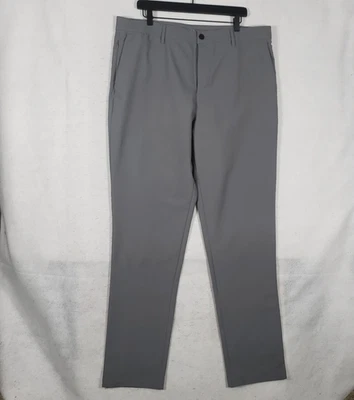 Banana Republic Performance Pants Mens 38X34 Slim Gray Golf Lightweight Zip - Image 1 of 4