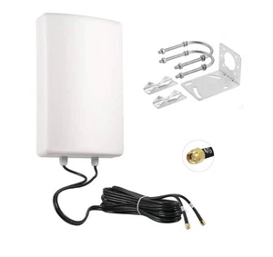 Eifagur 11dBi High Gain 2x2 MIMO Panel Antenna for 4G LTE Cellular Hotspots - Picture 1 of 9