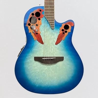 Guitarra Eléctrica Acústica Super Shallow Ovation CE48P Celebrity Series Elite Plus Foto 1 de 4