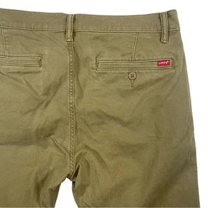 Levi's XX Chino Standard Taper Dark Tan Khaki Casual Pants Size 32 - Picture 1 of 10