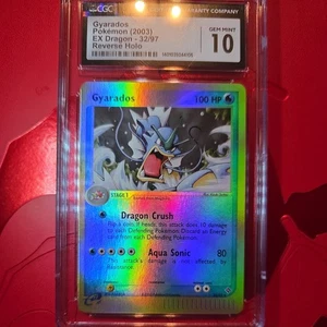 2003 Pokemon Gyarados Ex Dragon Reverse Holo - CGC 10 - Gem Mint #32 - Bild 1 von 11