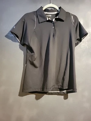 Polo para mujer Adidas Climacool Formotion gris talla mediana Foto 1 de 4