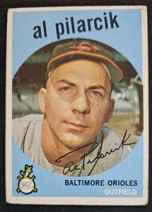1959 Topps #7 Al Pilarcik Baltimore Orioles - Picture 1 of 2