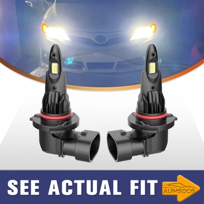 Combo de faros LED de haz alto blanco xenón 2x para Mazda CX-3 2016-2019 Foto 1 de 4