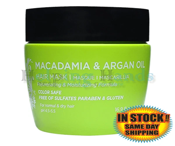 LUSETA Macadamia &amp; Aceite de Argán Rejuvenecedor &amp; Mascarilla Hidratante para Cabello -... Foto 1 de 4