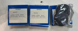 Lote de 3 cintas para máquina de escribir #A54 negras y rojas vintage - Imagen 1 de 2