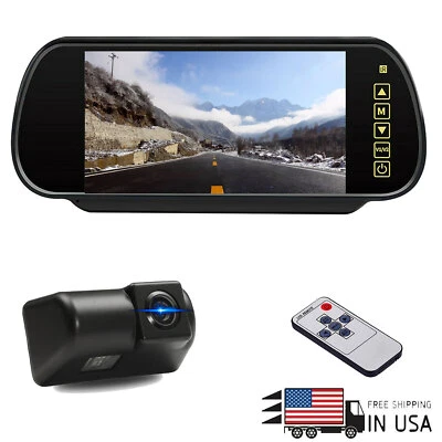 7" TFT LCD Espejo Coche Monitor HD Cámara de Retroceso de Vista Trasera para Ford Transit Connect Foto 1 de 4