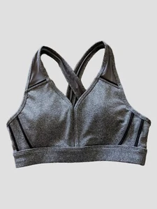 Avia Sport BH Small meliert grau Damen hoher Halt Criss Cross Sport BH - Bild 1 von 3