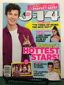 J-14 Summers Hottest Stars Shawn Mendes Ariana Grande Sep 2019 FREE SHIPPING JB - Picture 1 of 1