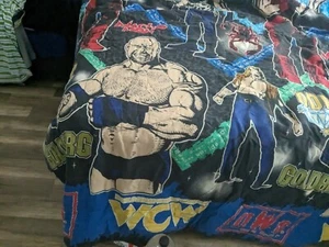 WCW BLANKET NEW WORLD ORDER ETC - Picture 1 of 19