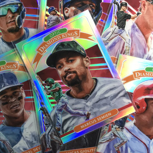 2020 Donruss Optic MARCUS SEMIEN Diamond Kings Holo Silver #10