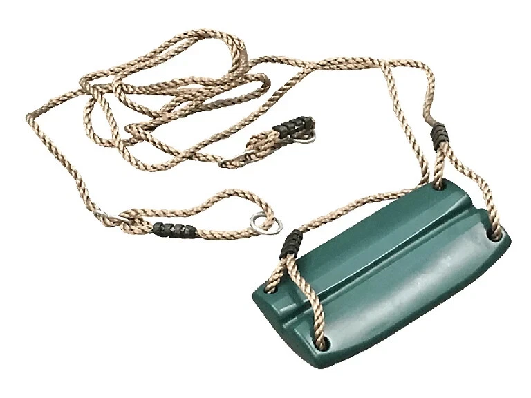 HDPE Budget Swing Seat with soft touch adjustable ropes and hook and eye fixings - Image 1 of 1