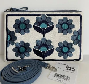 Bolso bandolera bordado Brighton Blueprint nuevo con etiquetas $125 - Imagen 1 de 4