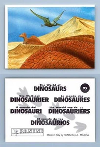 Maiasaura #95 The World Of Dinosaurs 1997 Sticker - Picture 1 of 1