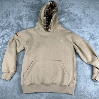 Пуловер с капюшоном Southpole молодежный детский для мальчиков средний 12-14 бежевый желтовато-коричневый камуфляжный капюшон - Изображение 1 из 4