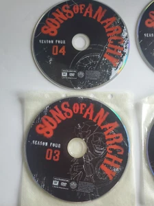 Sons of Anarchy Season Four Disc Only Loose DVD TV 20th Century Fox - Picture 1 of 6