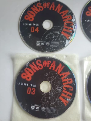 Sons of Anarchy Season Four Disc Only Loose DVD TV 20th Century Fox  - Image 1 of 4