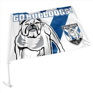 NRL: Bulldogs - Bandera de coche - Imagen 1 de 1