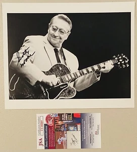 Scotty Moore Signed Autographed 8x10 Photo JSA Cert Elvis Presley Guitarist - Picture 1 of 1