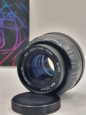KMZ MC Zenitar M2S 2/50 肖像 Bokeh 怪物 SLR 数码单反相机 M42 — 第 1/4 张图片