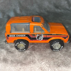 Vintage Die Cast Nylint Orange Ford Bronco Bass Chaser - Picture 1 of 8