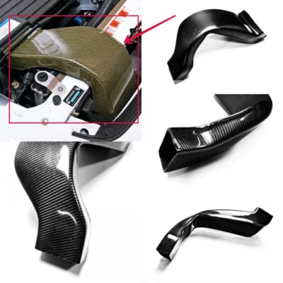 Tubo de admisión de aire de fibra de carbono estilo SP para Honda S2000 túnel conducto cuchara vía aérea Foto 1 de 4
