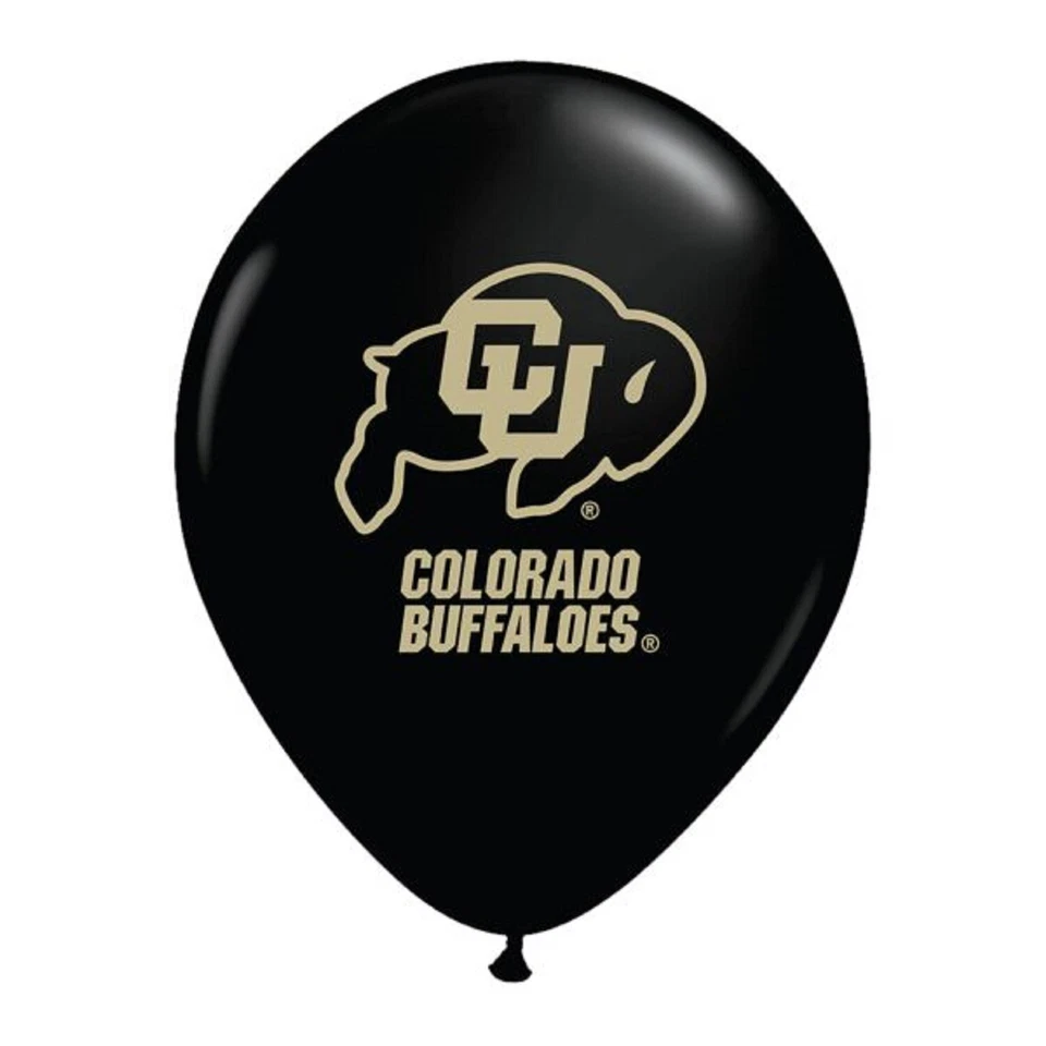Globos de decoración de fiestas de graduación de deportes universitarios de la NCAA de Colorado Buffaloes Foto 1 de 1