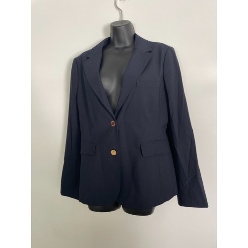 Giacca blazer blu Tory Burch taglia 14