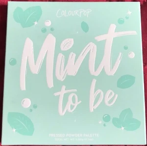 Colourpop Mint To Be Eyeshadow Palette - 9 Pan - Picture 1 of 2