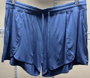 Kindred Bravely Bamboo Classic Everyday Lounge Shorts Slate Blue Size 2XL New - Picture 1 of 7