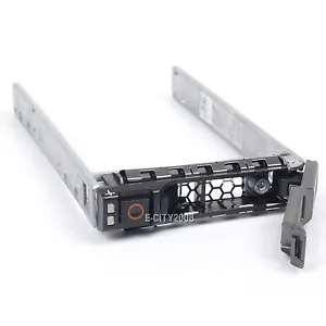 G176J 2.5" SAS SATA HDD Hard Drive Tray Caddy w/ Screws for DELL PowerEdge R610 - Picture 1 of 6
