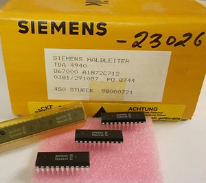 3 pieces TDA4940 FM IF AMPLIFIER WITH PILOT TONE DECODING TV NEW ~ - Picture 1 of 7