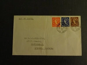 GB 1953 FDC 1/2d 1d 2d - Picture 1 of 1
