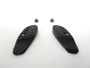 NICE PROTO PMR MATRIX RAIL METAL ALUMINUM EYE PLATES COVER DUST BLACK + SCREWS - Picture 1 of 3