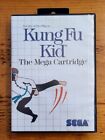 Kung Fu Kid (Sega Master, 1987) Authentic CIB w/ Manual  *Damaged Back Label