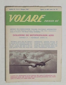 50898 VOLARE NECESSE EST - a.IX nr 6 1967 - Motopropulsori - Picture 1 of 3