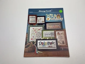 Stoney Creek Wit And Whimsy Owl Counted Cross Stitch Pattern 8P - Picture 1 of 3