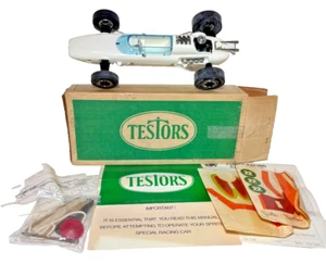 Vintage 1970s Sprite 22 Special Gas-Powered Tethors Car Indy Racer w/ Box - Picture 1 of 16