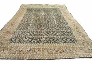 £7000 Antique HANDMADE Persiann Tabrizz hand knotted wool rug 380 x 285 cm - Picture 1 of 11