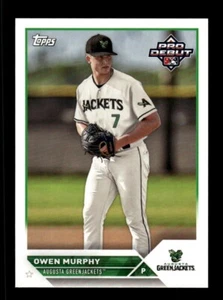 2023 TOPPS PRO DEBUTTO #PD-135 OWEN MURPHEY - Foto 1 di 2