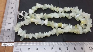 Collier baroque chips AIGUE MARINE 45 cm mineraux lithotherapie soin reiki - Picture 1 of 1