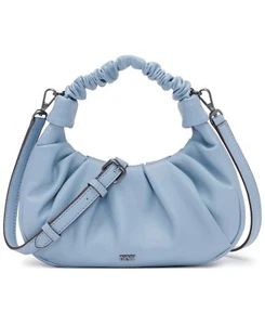 DKNY Reese Demi Crossbody Handbag Women's Blue Moon Magnetic Adjustable Strap - Picture 1 of 13