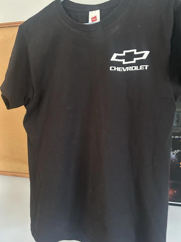 Camiseta Chevrolet Negra * Muy Única Mediana Foto 1 de 2