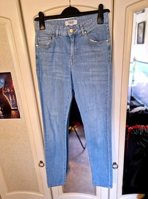 MANGO Ladies Lovely Light Blue Denim Skinny Jeans Size 6 W26" Exc Cond Worn Once - Image 1 of 4