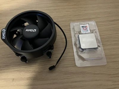 AMD Ryzen 5 1600X 3.6GHz 6-Core AM4 Socket 4.0GHz with Boost Desktop CPU + Fan - Image 1 of 4